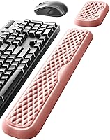 Vista 11 de Vaydeer Reposamuñecas para teclado y mouse, almohadilla ergonómica de soporte de muñeca para computadora, cojín de brazo de espuma viscoelástica