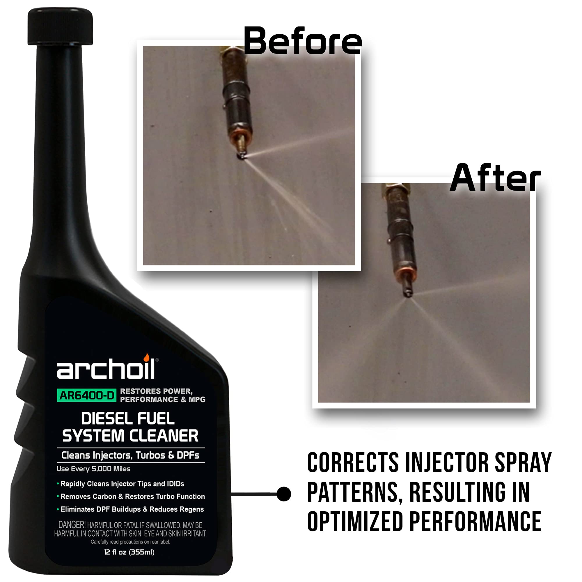 Archoil Ultimate Diesel Kit AR9100 Friction Modifier (16oz) + AR6500