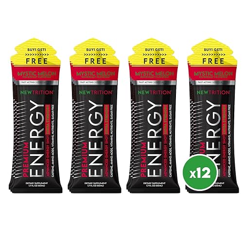 Vista 15 de Extra Strength Energy Shots, 1.7 fl oz – 250 mg de cafeína con vitamina B y aminoácidos, sin azúcar, sin calorías, bebida energética con vitaminas