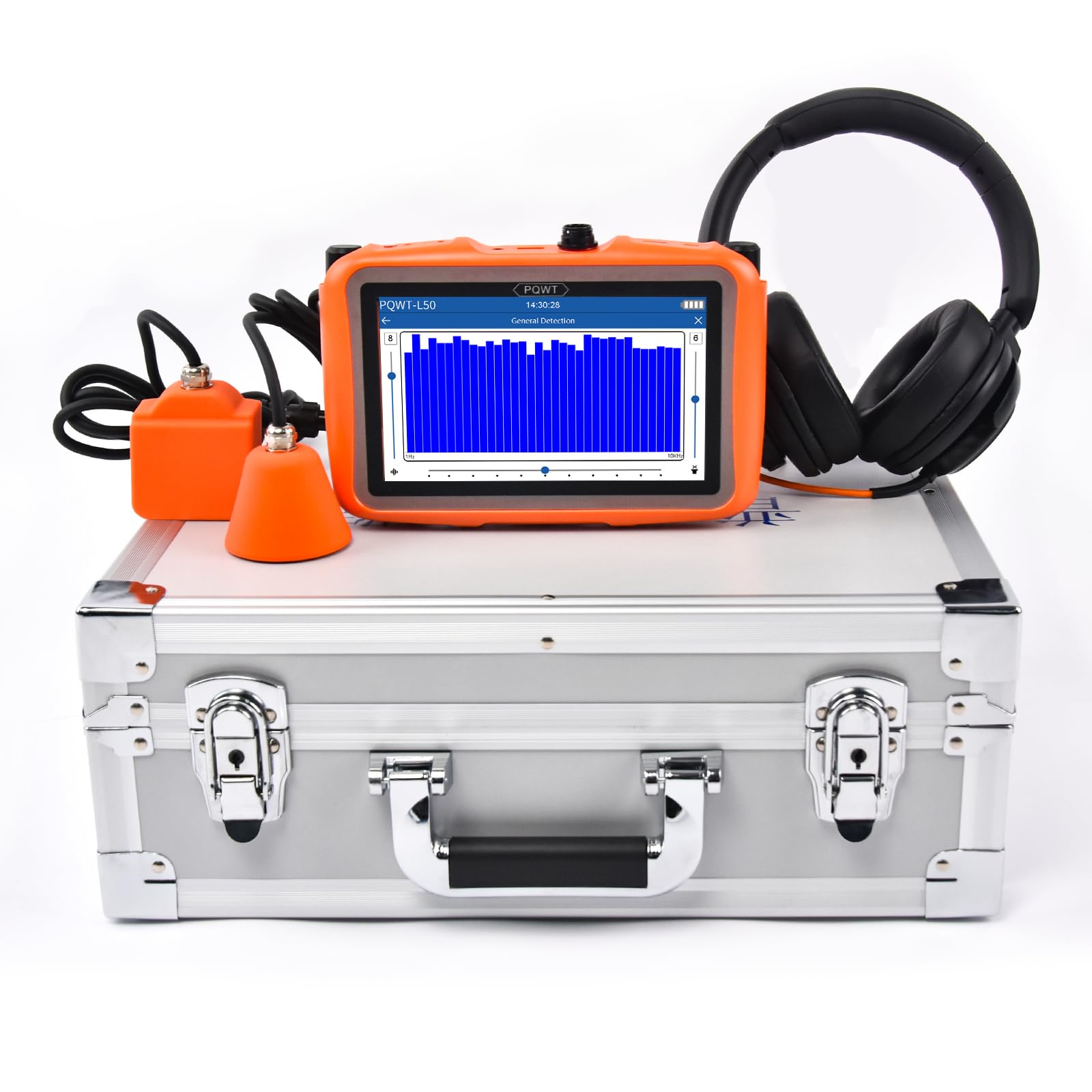 PQWT L50 Underground Water Leak Detectors for Home Wall Water Pipe