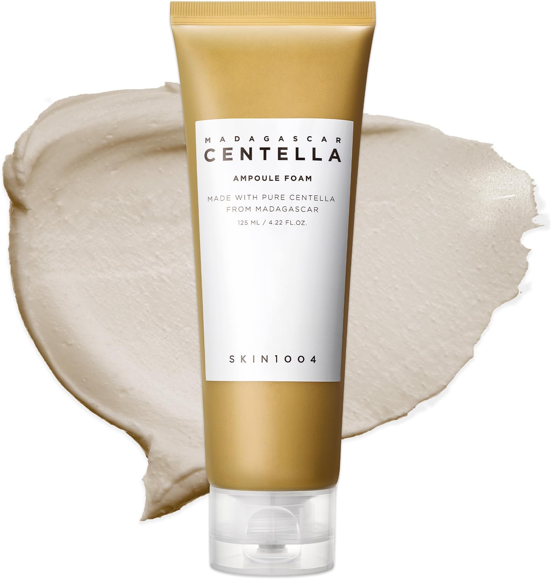 Madagascar Centella Ampoule Foam Cleanser | Gentle Hydrating Face Wash, 125 ml