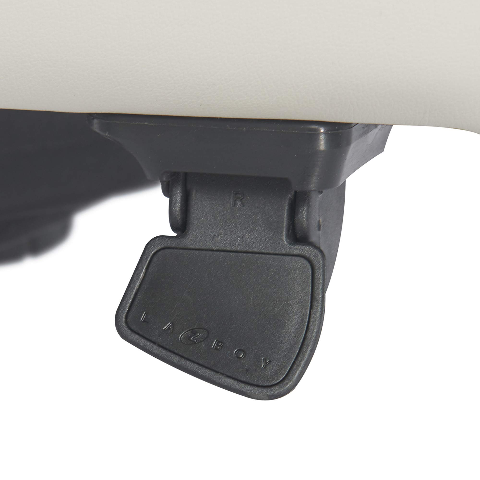 LaZBoy Emerson Modern Executive Office Chair with Rich Wood Inlay