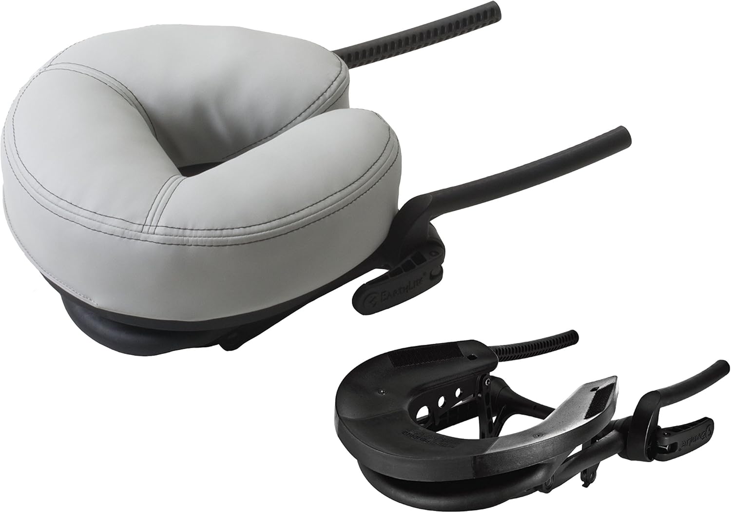 EARTHLITE Massage Table Face Cradle FLEX-REST - Self-Adjusting, Flexible Platform with Strata Memory Foam Face Pillow (NEW MODEL)