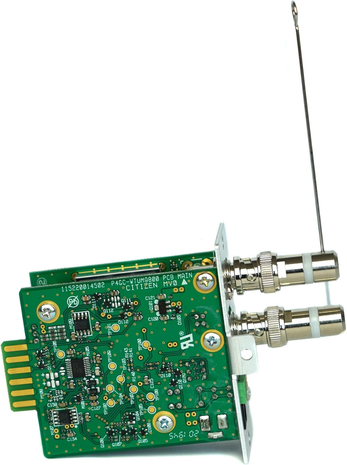 TOA Electronics WTU-M9800-AM Wireless Tuner Module; 5000 Series Compatible; 900-Series Input Modules; M-Band; 16 Selectable Channels; Space Diversity Receiver; Compact Lightweight Design