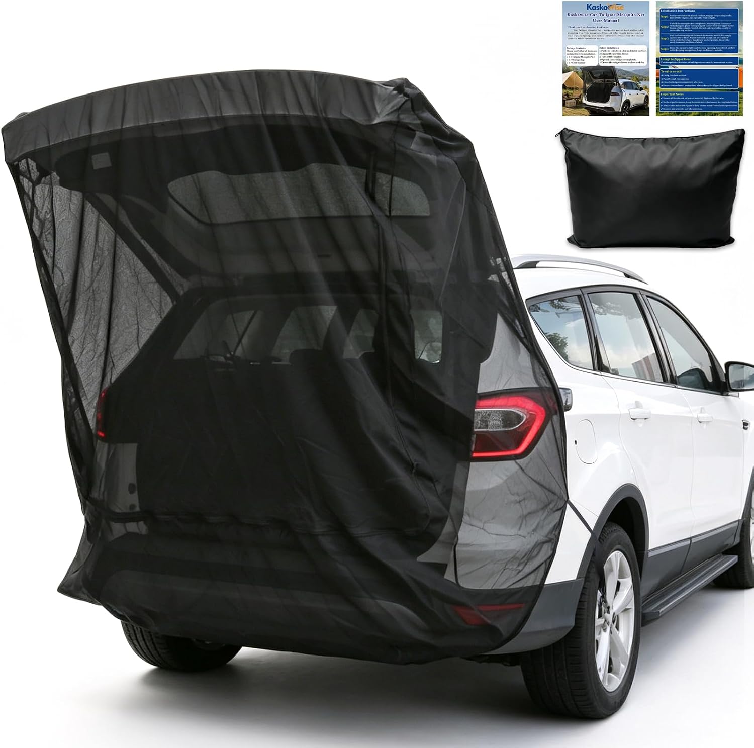Tailgate Mesh Screen for Mid-Size & Full-Size SUVs