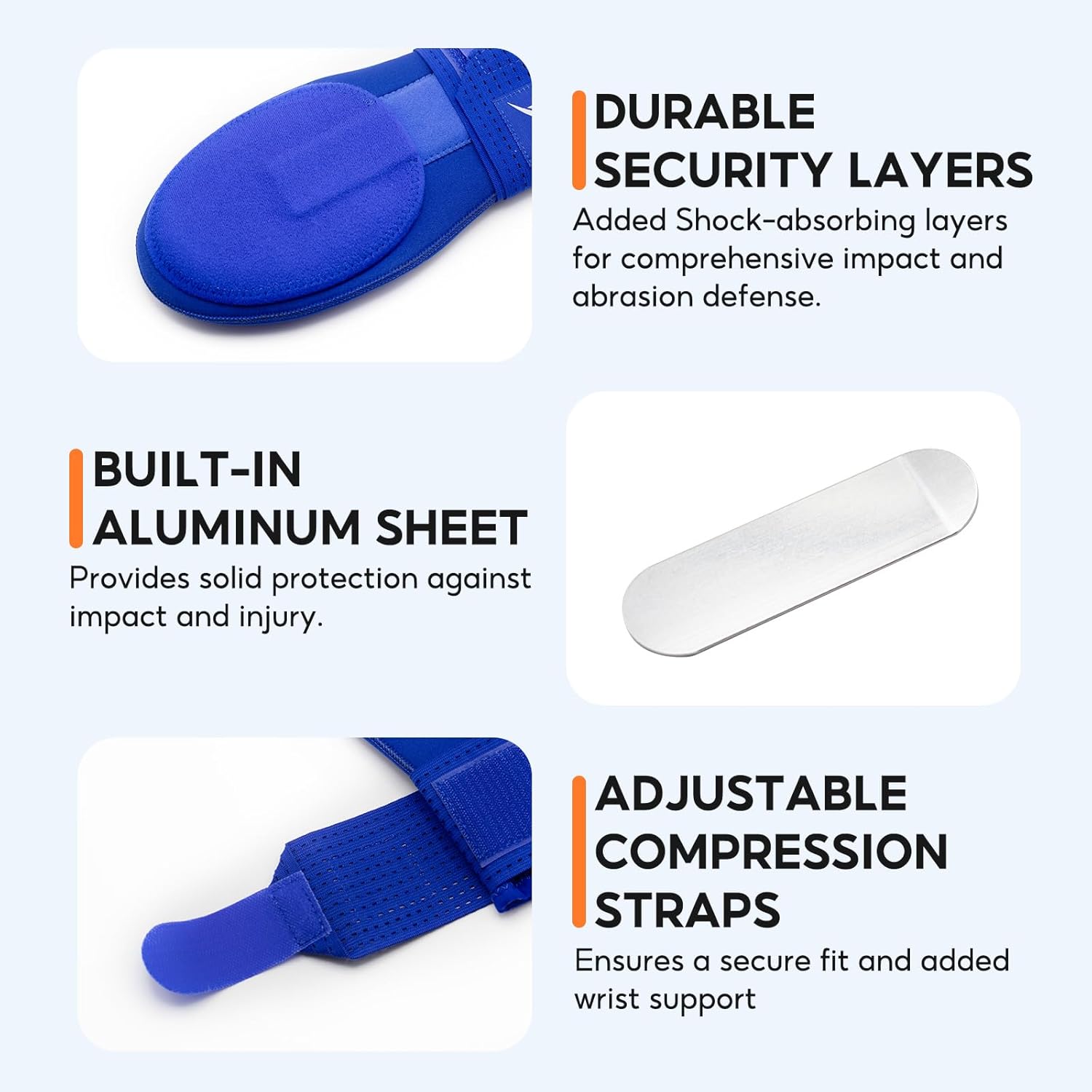 Baseball Sliding Mitt, Youth Ages 6-12 & Teens Adults 12+, Sliding Glove Hand Guard for Baserunning, Hard Shell Ambidextrous Left/Right, Baseball/Softball Compatible, Drip Style - Image 3