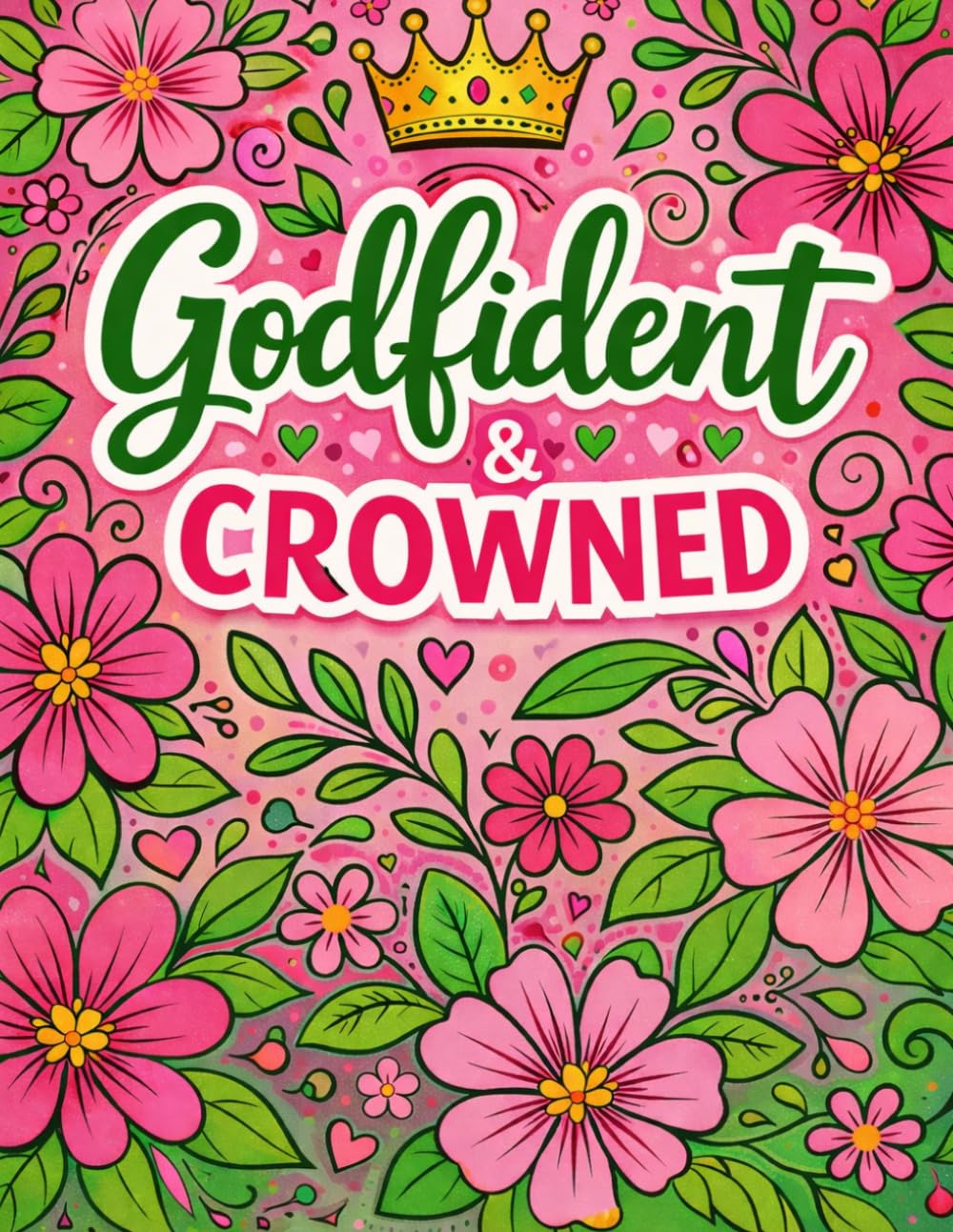 Godfident & Crowned: Over 40 Illustrations of Beautiful Women of Color | Relieve Stress, Boost Your Confidence and Self-Love