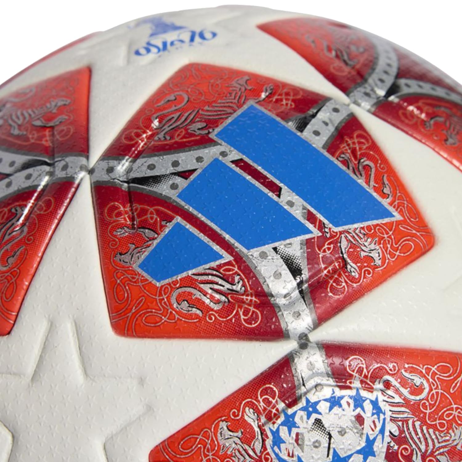 adidas UEFA Champions League FIFA Quality Pro Ball JW1325 - Balón de fútbol para Mujer, Color Rojo, Talla 5