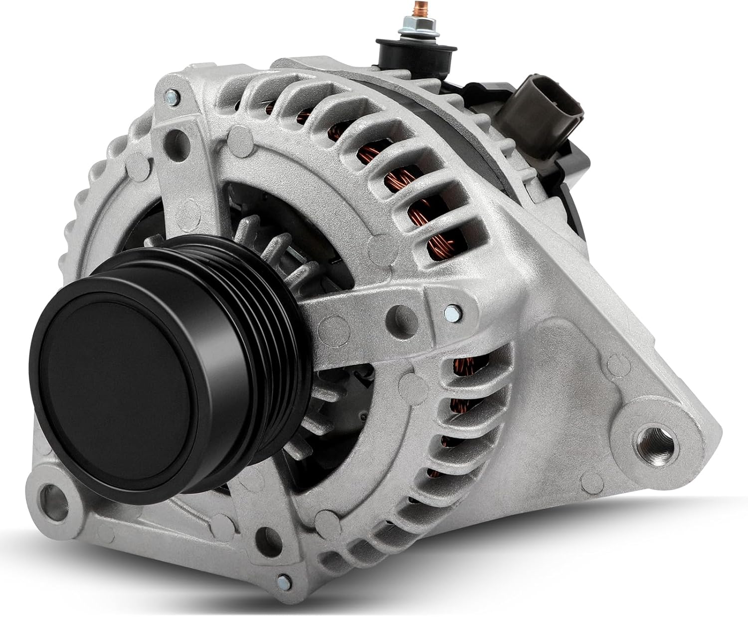 11402 New Alternator Replacement for Toyota for Camry 2012-2015,for RAV4 2009-2012,for Scion for tC 2011-2016,12V 100A CW 6-Groove Clutch Pulley