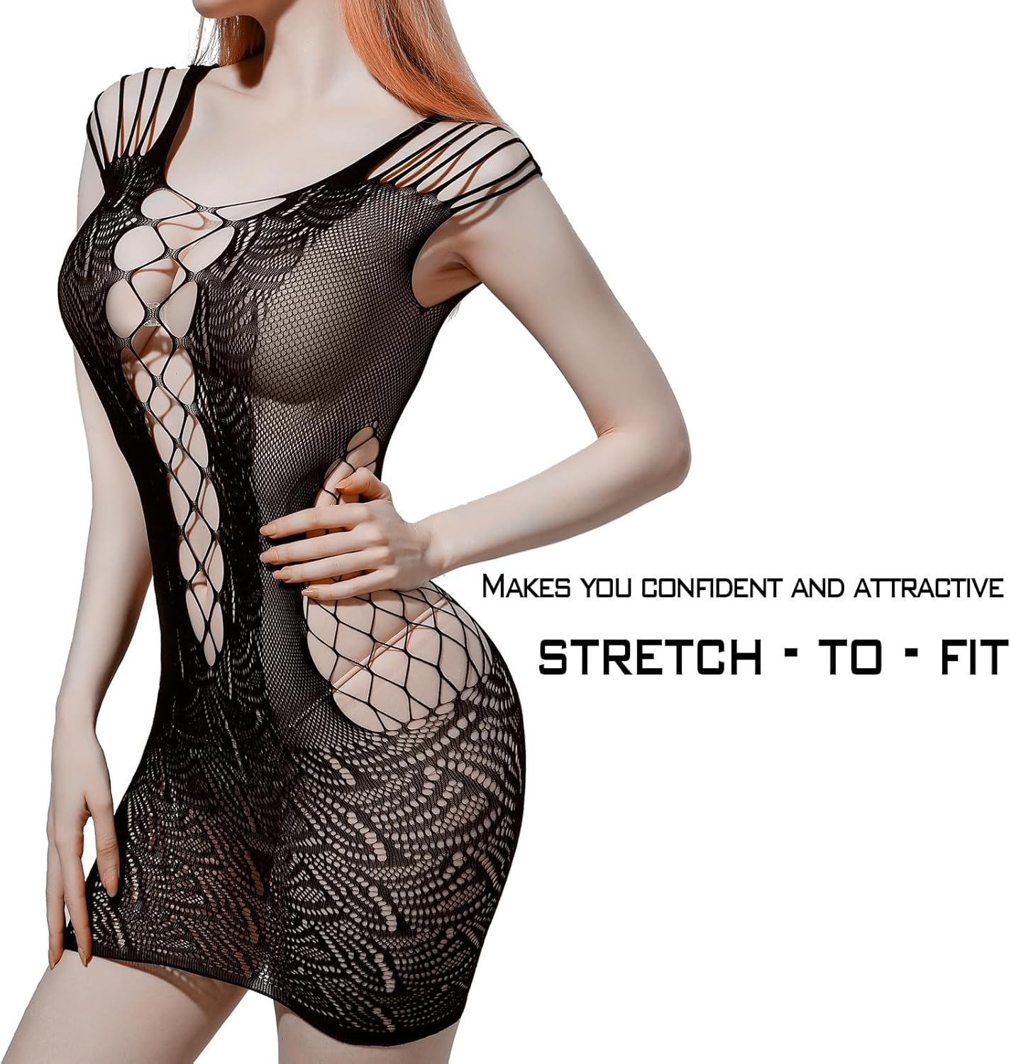 Women Sexy Lingerie Lace Sleeveless Underwear Fishnet Mesh Bab... - view 4