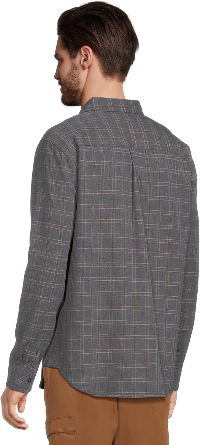 prAna Mens Los Feliz Flannel Shirt - Image 3