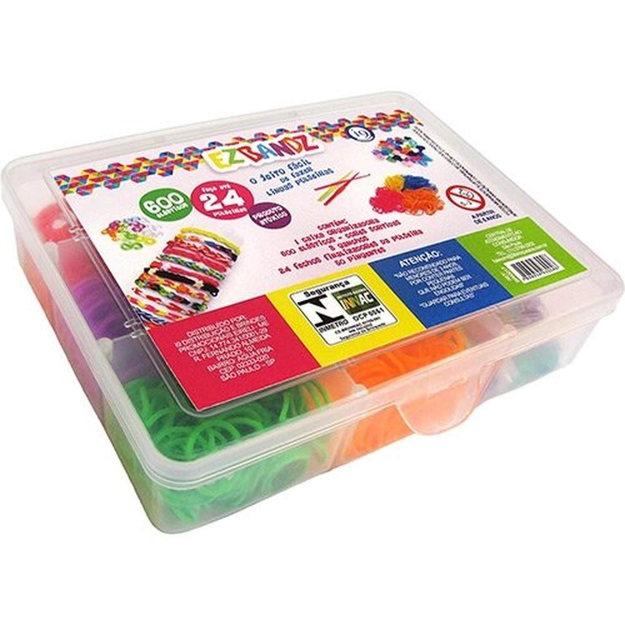 i9 Brinquedos Fábrica de Pulseiras Ezbandz 600 Elásticos : Amazon