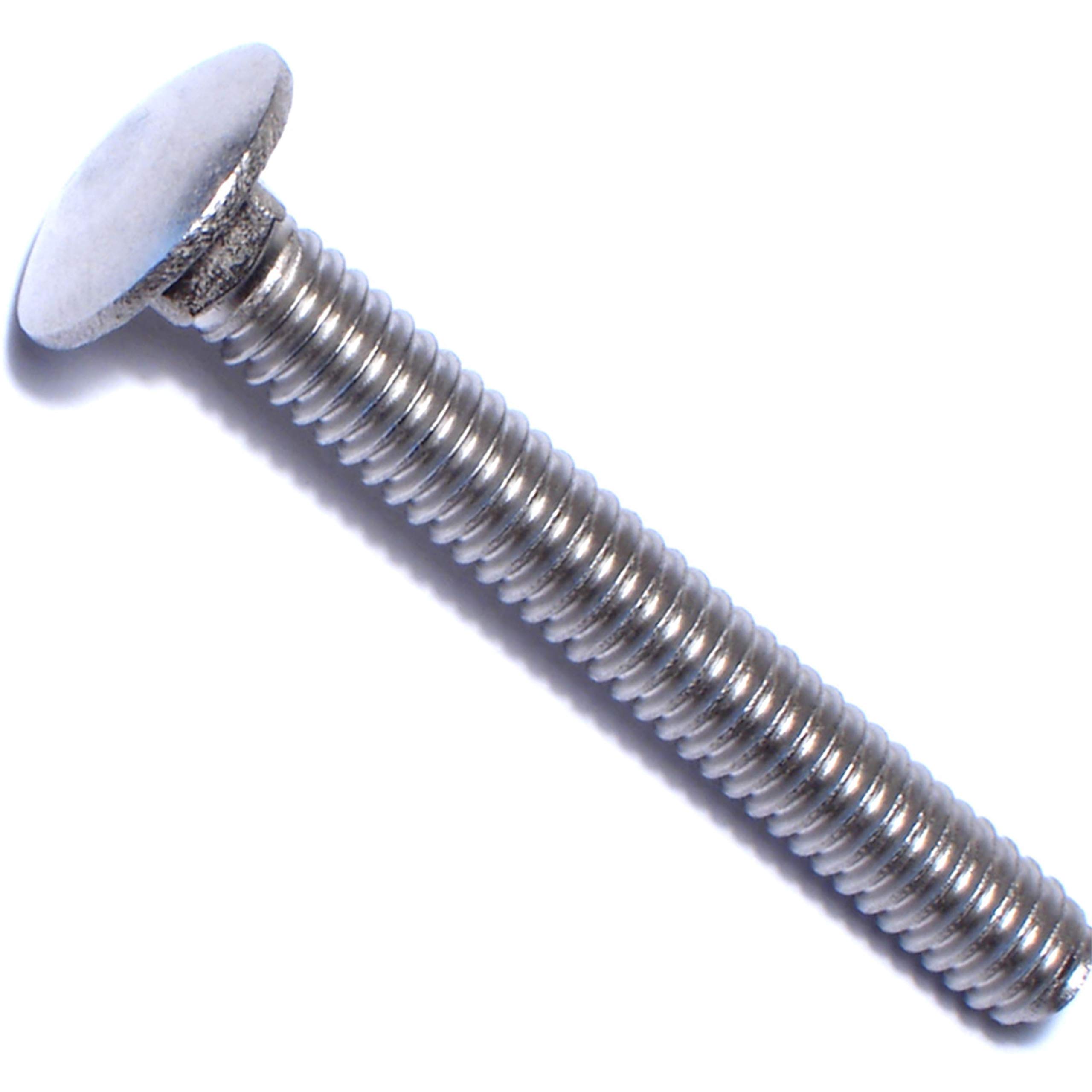 hard-to-find Fastener 014973178802 1/4 – 20 x 2 in acciaio a testa tonda (50 pezzi)