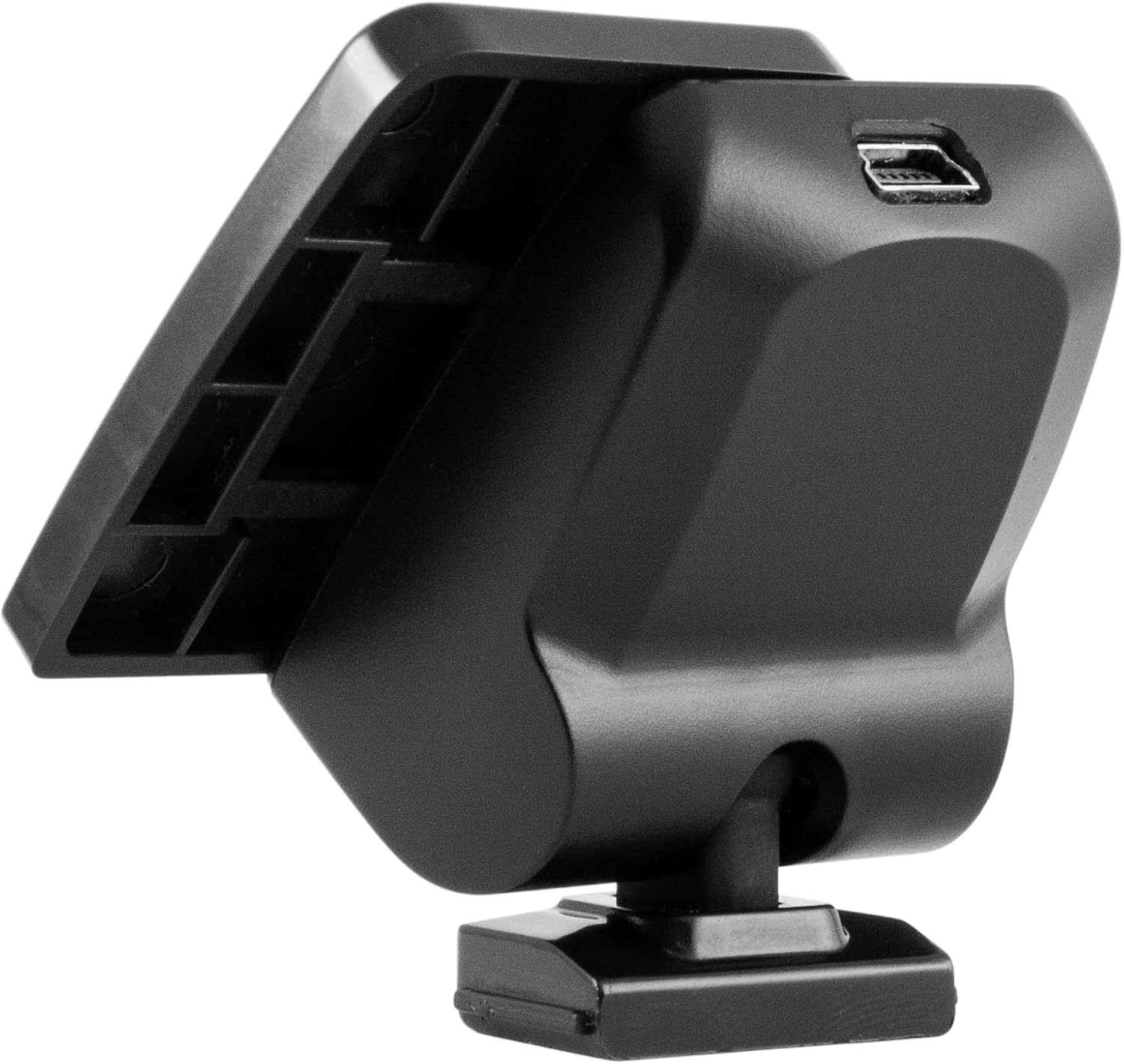 Top view of Navitel MS700 navigation device showing mounting slots.