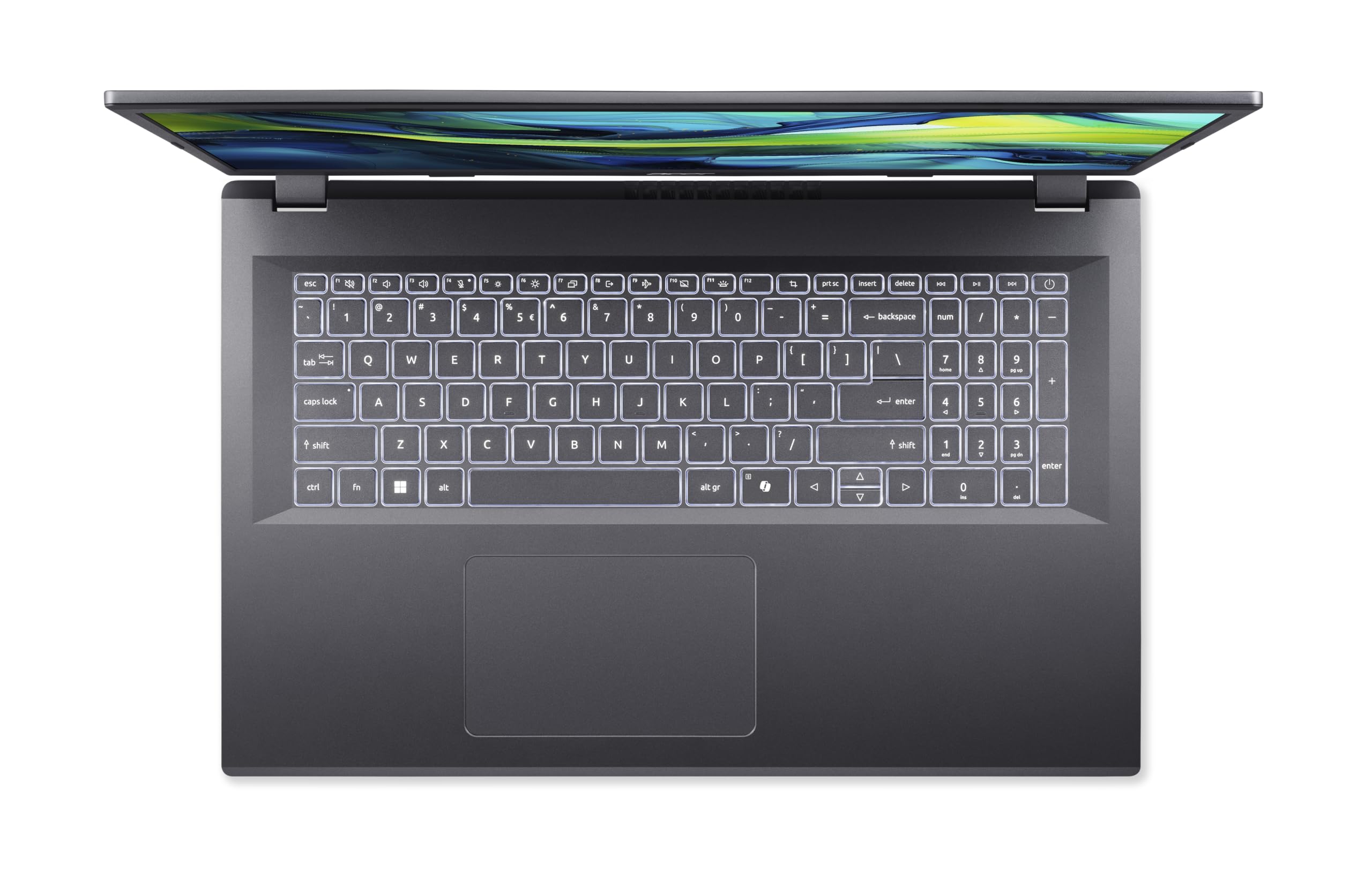 Acer Aspire 17 I Ordinateur Portable I 17.3 Pouces Full HD I Intel Core 7 150U I 32 Go RAM I 1TB SSD I Intel Graphics I Windows 11 Home I Gris I A17-51M