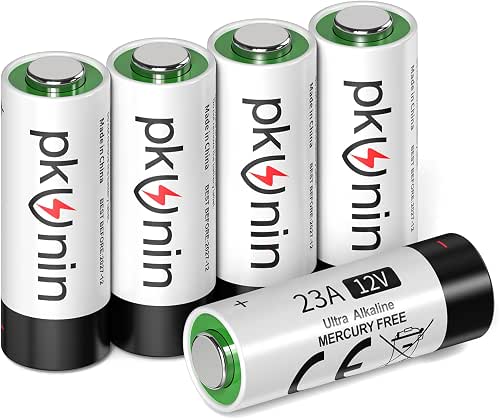 PKUNIN 23A 12 Volt Battery Alkaline A23 Battery for Ceiling