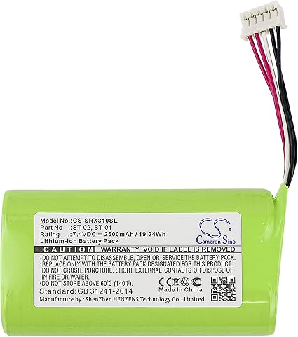 CELLONIC, Lautsprecherakku Kompatibel Mit Sony SRS-X3, SRS-XB2, SRS
