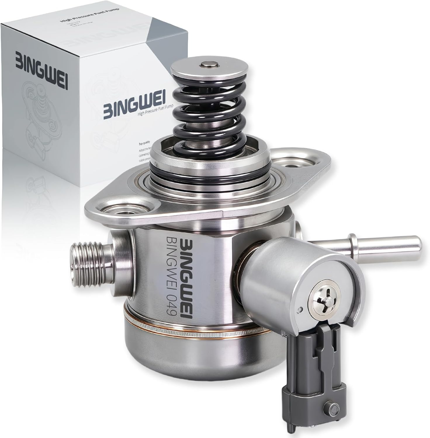 0261520116/High pressure fuel pump/Compatible with Jaguar XE 2017-2018 L4 2.0L, XF 2013-2016/2018 L4 2.0L/Replace with BR2E9D376AA GDP902 LR057504