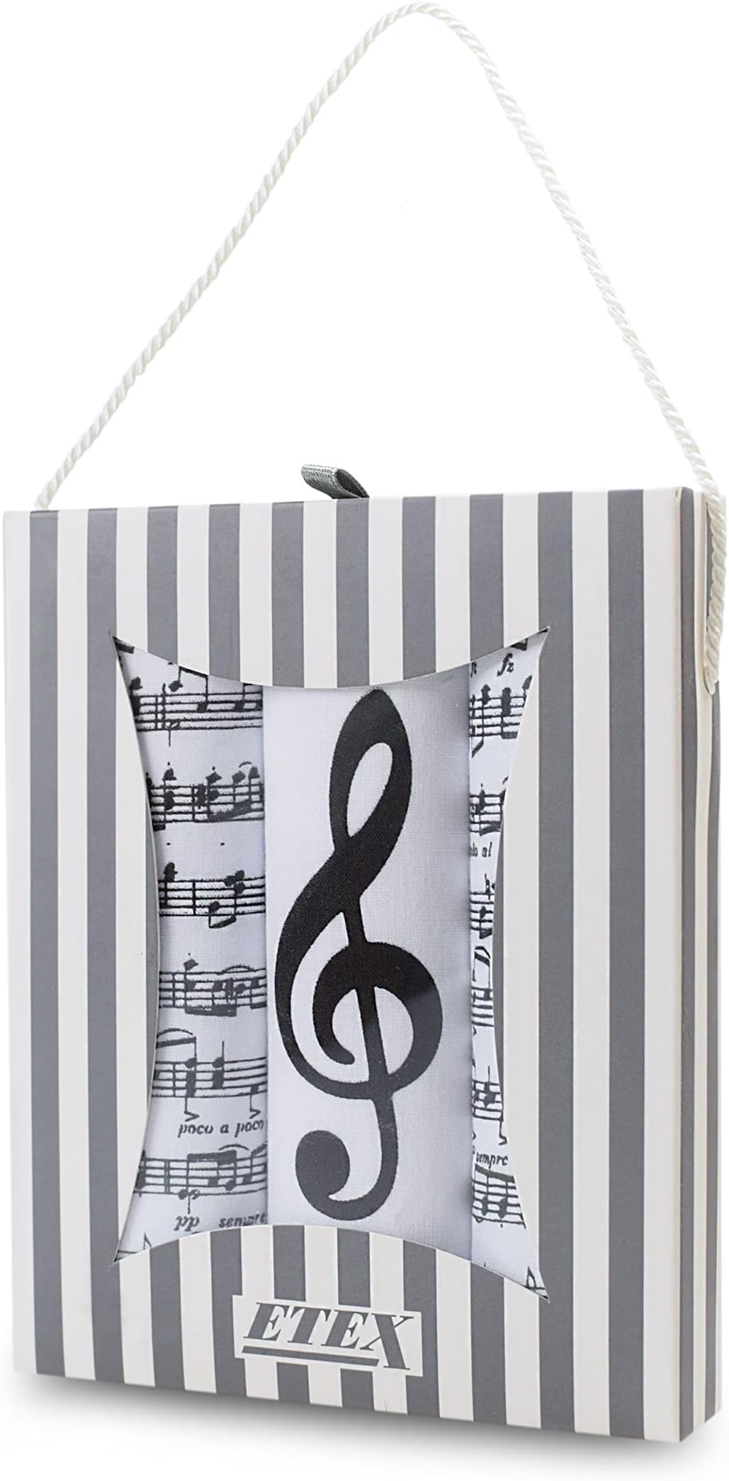 ETEXWomen's Music Print Handkerchiefs (Pack of 3 in a gift box) - L59A