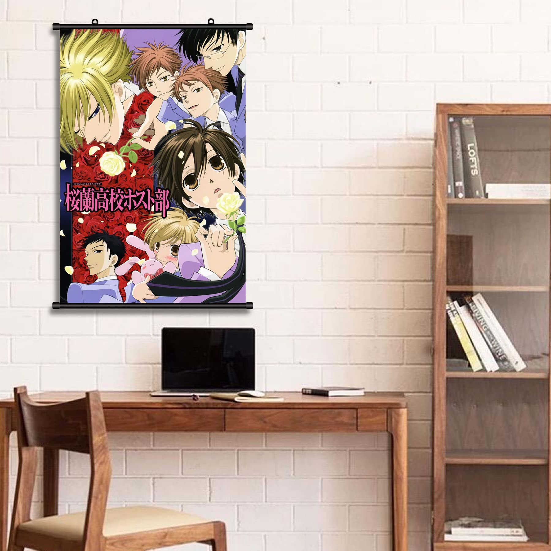 Amazon.co.jp: アニメ 布製スクロールポスター 桜蘭高校ホストクラブ