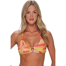 Sunsets Carrie Crossback Women's Swimsuit Bikini Top in Textured Crepe Fabric