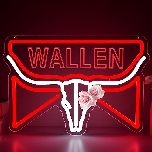 Miniatura 9 de Letrero de neón de guitarra para decoración de pared, luces LED de neón de música en vivo para estudio de música, letrero luminoso de guitarra rock