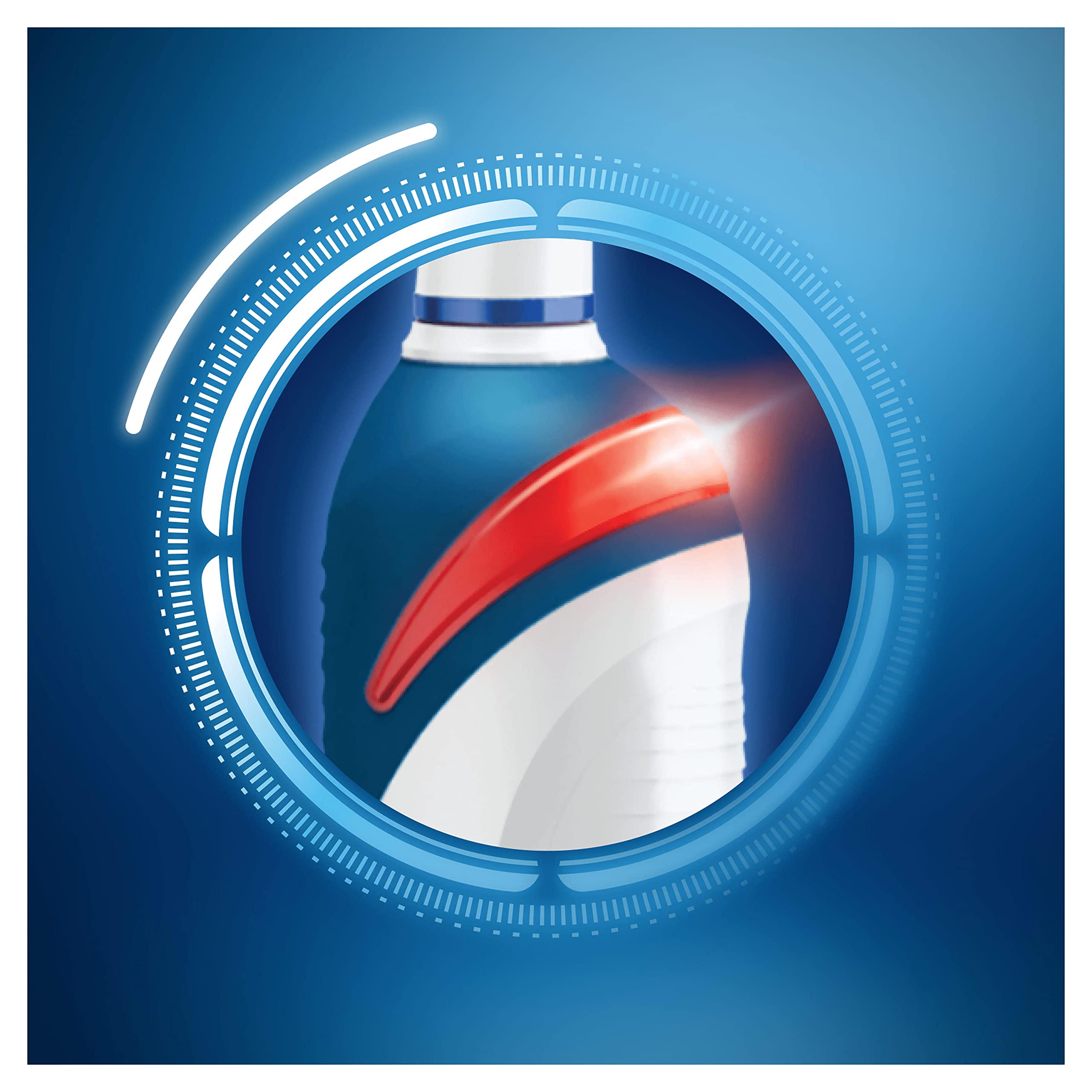 Oral-B Pro 2 2000 Spazzolino Elettrico, con Testine Oral B Cross Action, UltraThin, Azione Sbiancante Denti, Timer Integrato, 1 Testina, Batteria Litio, Idea Regalo, Bianco e Blue