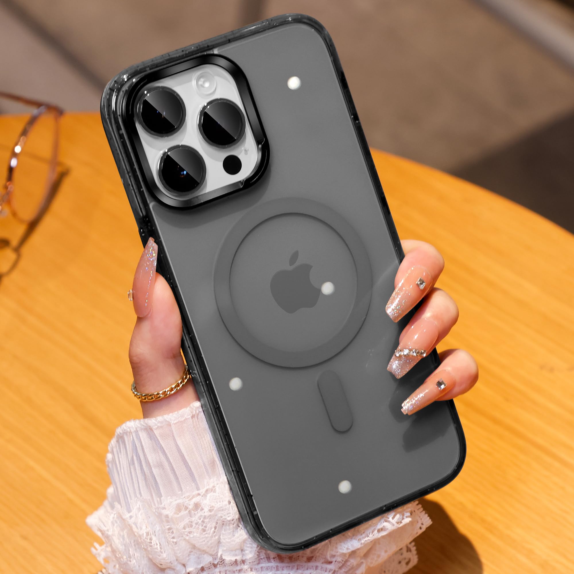 家具 iphone 14 pro max Waldeng for iPhone 14 Pro Max Case with Integrated Camera Lens