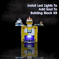 Vista 3 de Vaodest LED Light for Lego 71395 Question Mark Model,Design and Configuration Compatible with Model 71395 (LED Light Only, Not Building Block Kit)