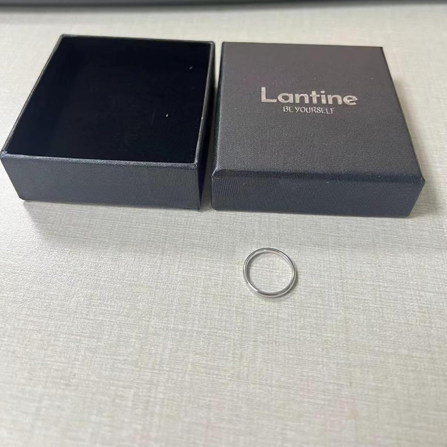 Lantine 2mm Simple Pinky Ring Silver High Polishing Dome Thin Minimalist Stacking Knuckle Plain Band Ring Size 2-8.5 - Image 5