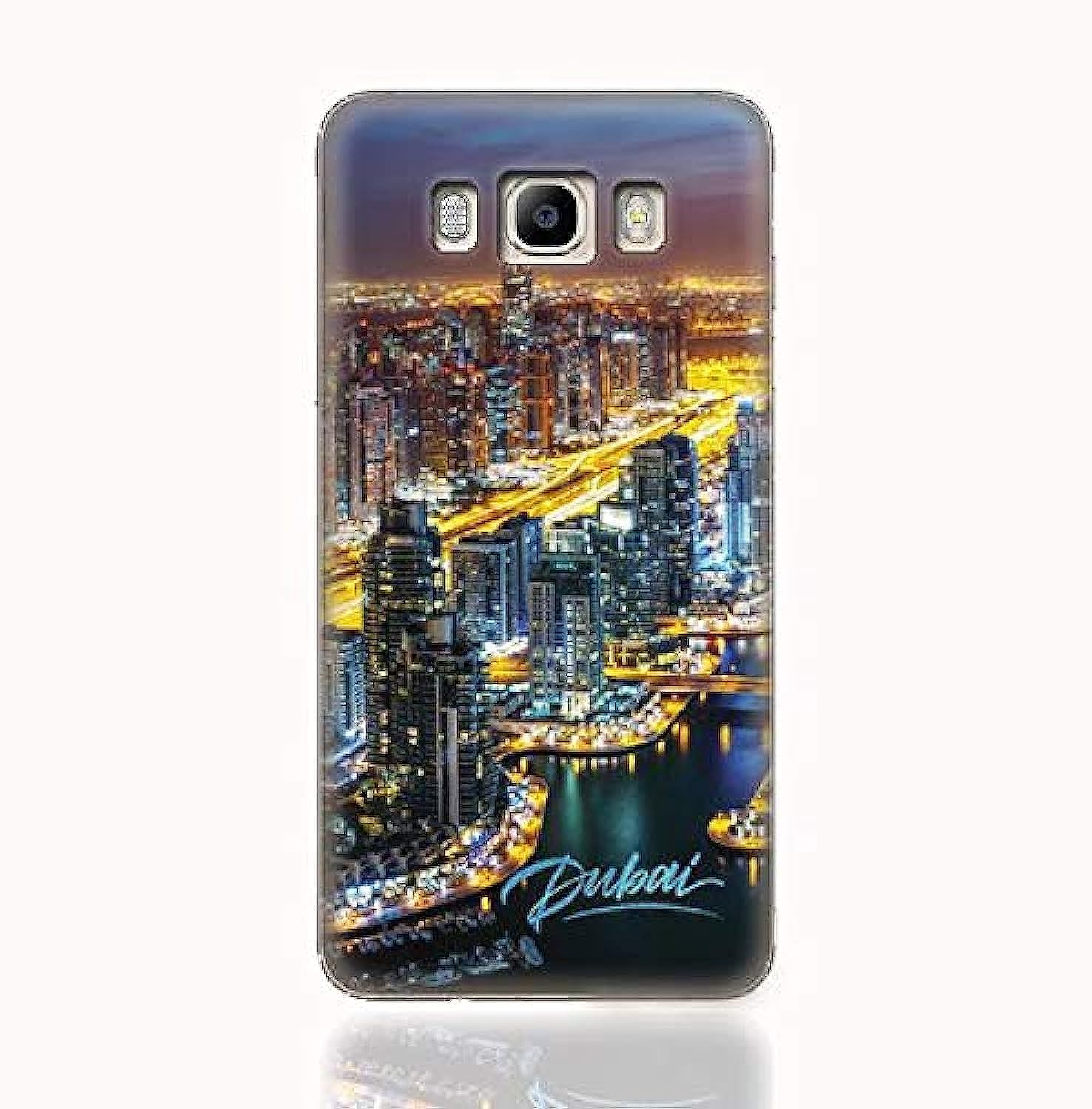 Samsung Galaxy J7 2016 / J710F TPU Silicone Case with Dubai Marina Design
