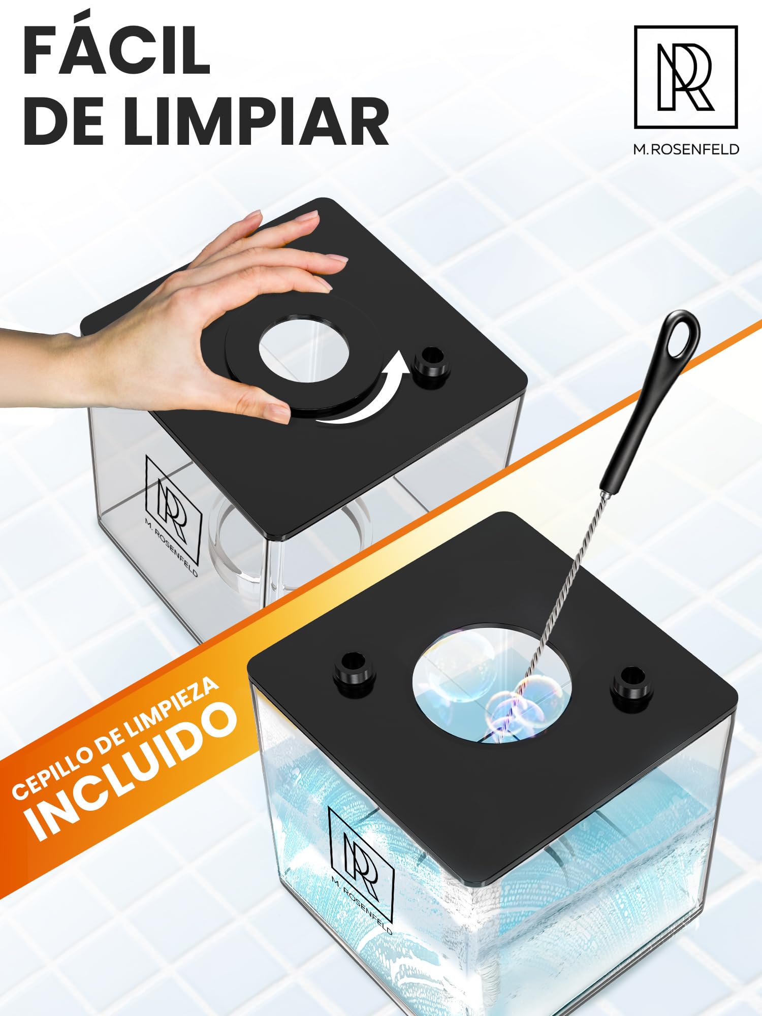 Set de Cachimba Completo Portátil con Bolsa y Accesorios Premium – Cabezal con HMD, Boquilla, Tubo de Inmersión de Aluminio, Difusor y Base de Acrílico