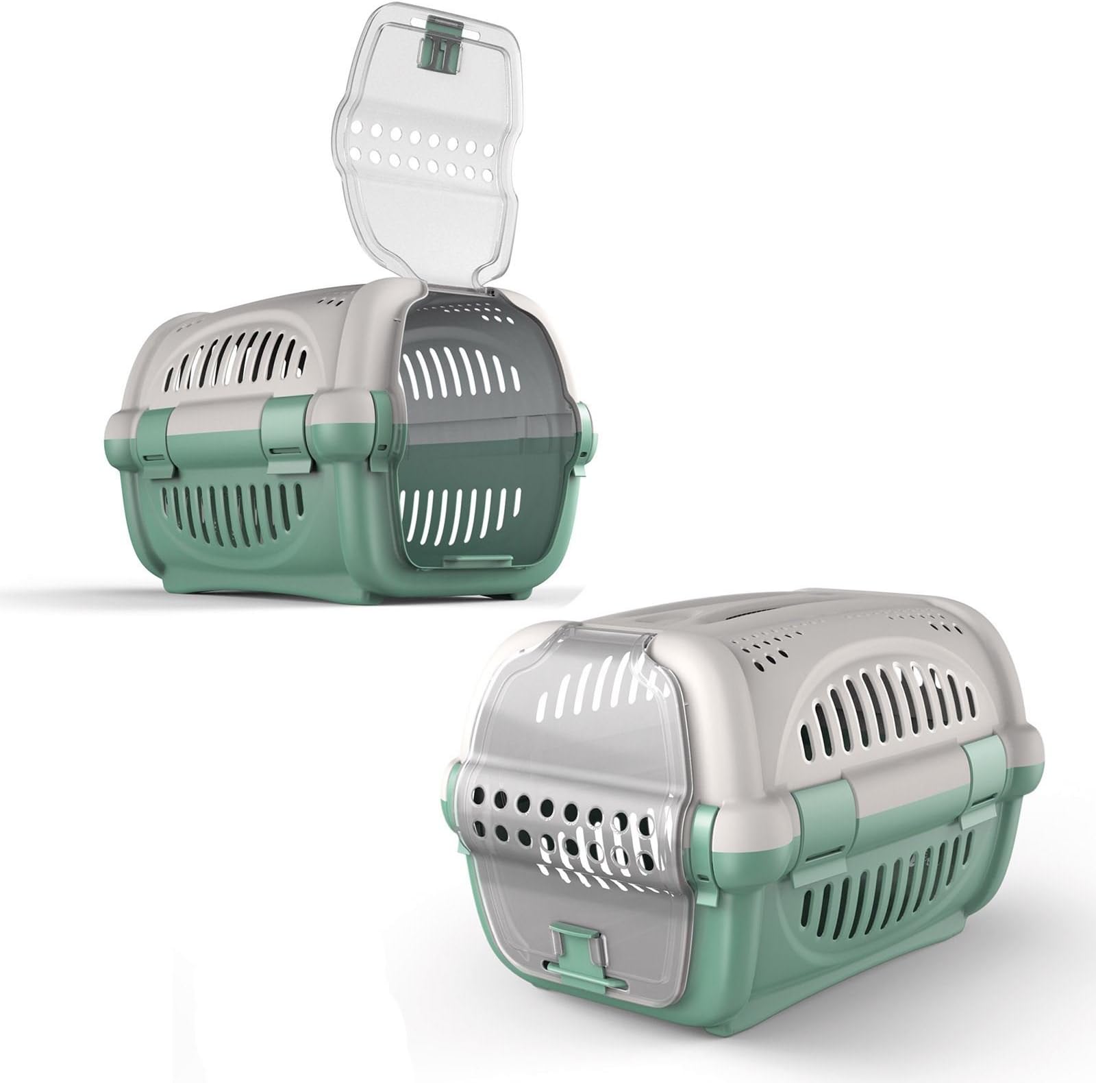 Catit Pet Cargo Cabrio Dyretransport I Blu00e5/gru00e5, 51x33x35cm