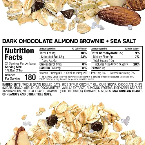 Miniatura 63 de Barras de avena naturales Bobos, libres de gluten, 3 onzas, paquete de 12