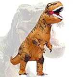 Inflatable Dinosaur Velociraptor Costume Adult with Blower