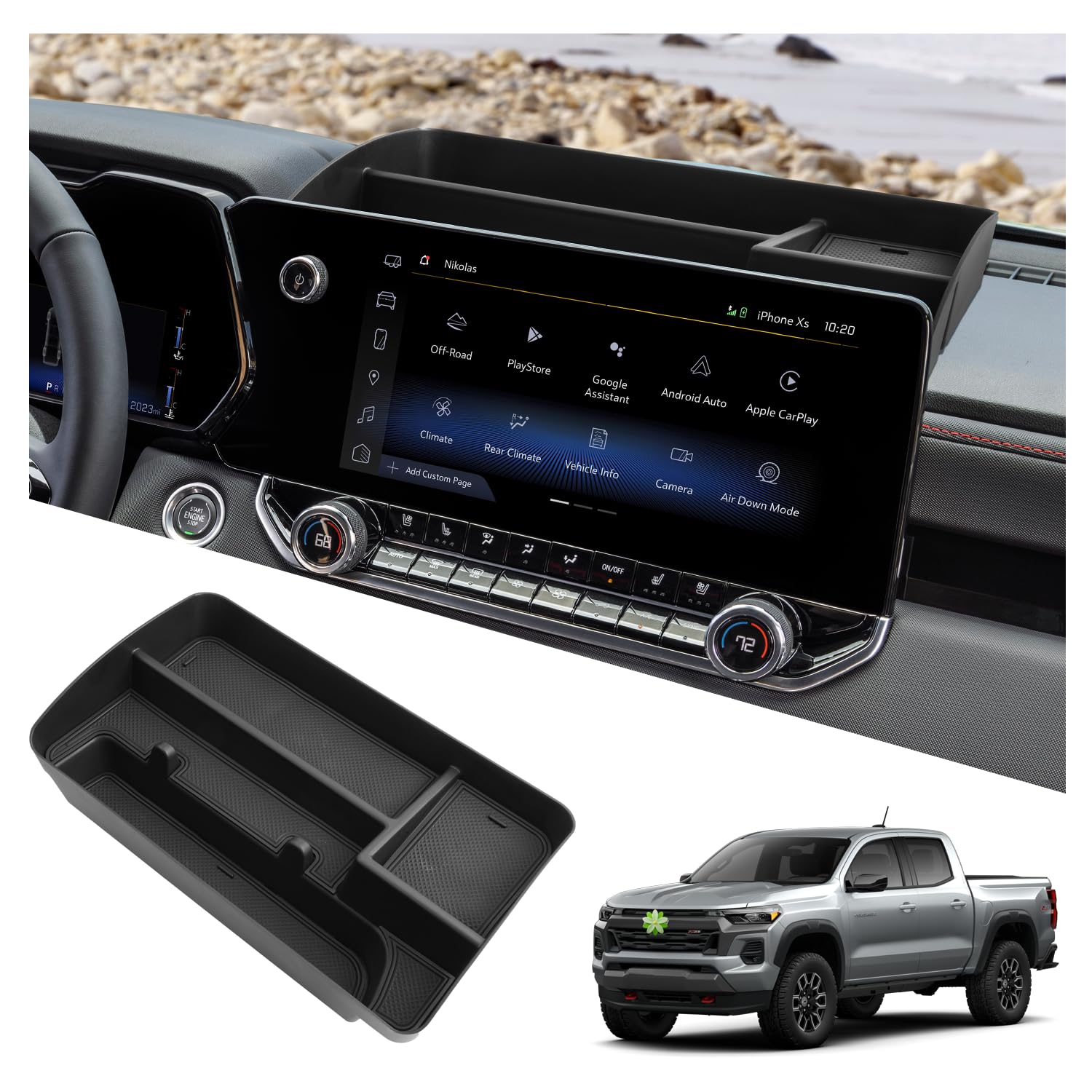 RUIYA Fit 2024 Colorado(WT/LT/Trail Boss/Z71/ZR2) Behind Screen