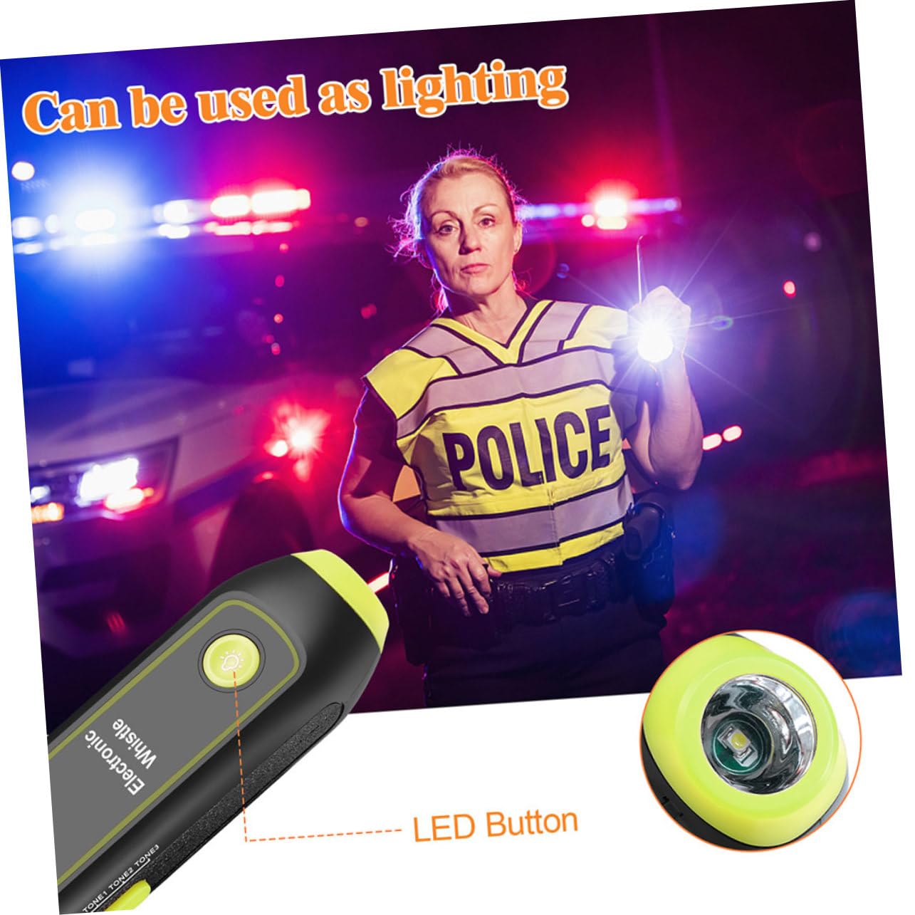 Sosoport the voicess voctorious kocher batteriebetrieben qridor bellen Sport elektrische Pfeife für Reisebusse für Trainer Magnet Green