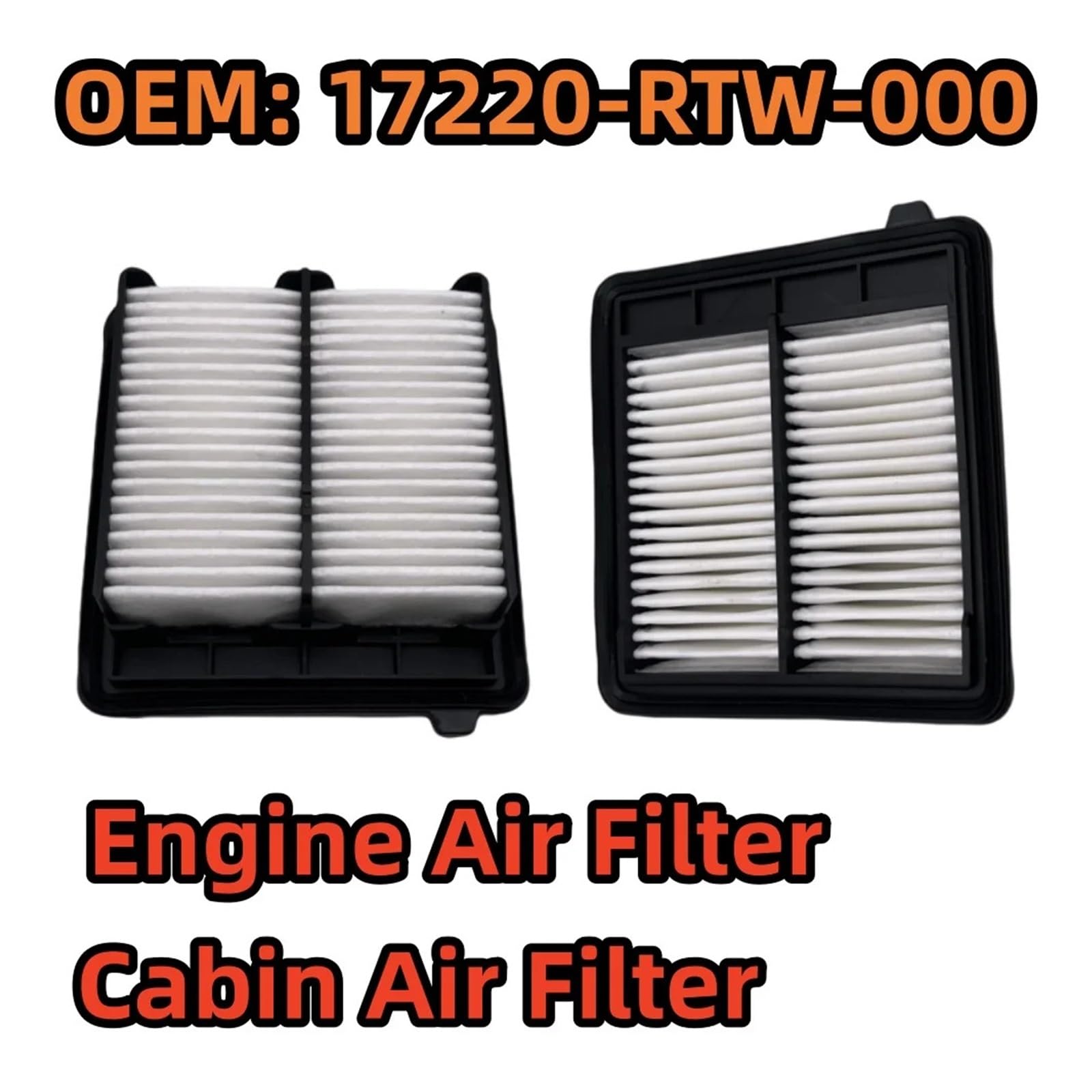 1 2 Uds Elemento Limpiador Filtro Aire Motor para Ho&nda CR-Z CRZ .5L L4 Automóvil Híbrido Completo 2010-2016 Filtro Aire Motor Automotriz Filtros Auto