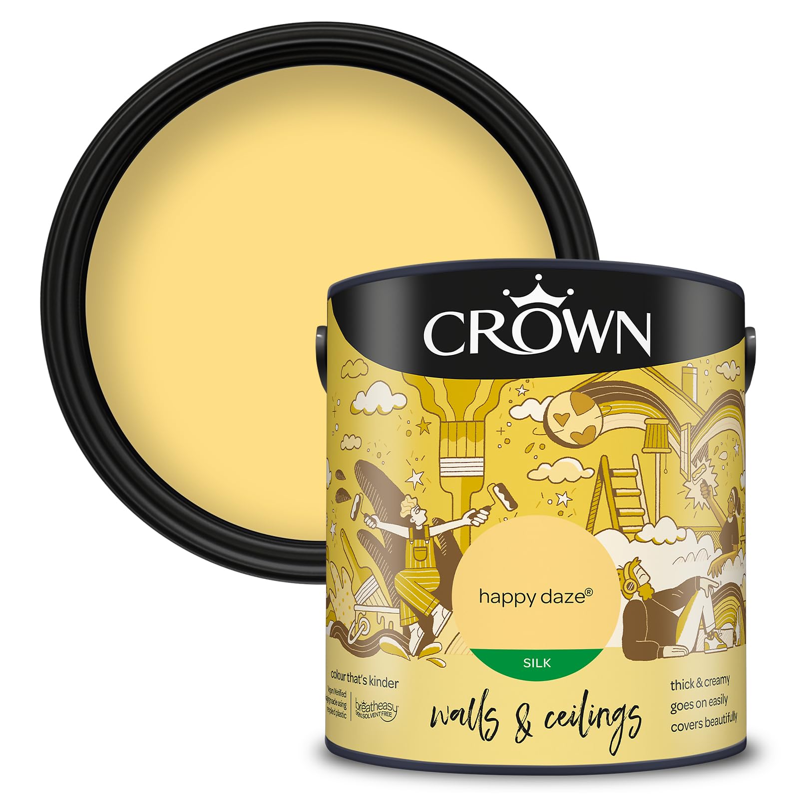 Crown Retail Core Emulsion Silk Happy Daze 2.5 L