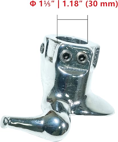 Miniatura 2 de Cabezal de pato, cabezal de montaje en máquina de neumáticos de motor, herramienta de reparación de neumáticos de metal con cabeza de pato, acero