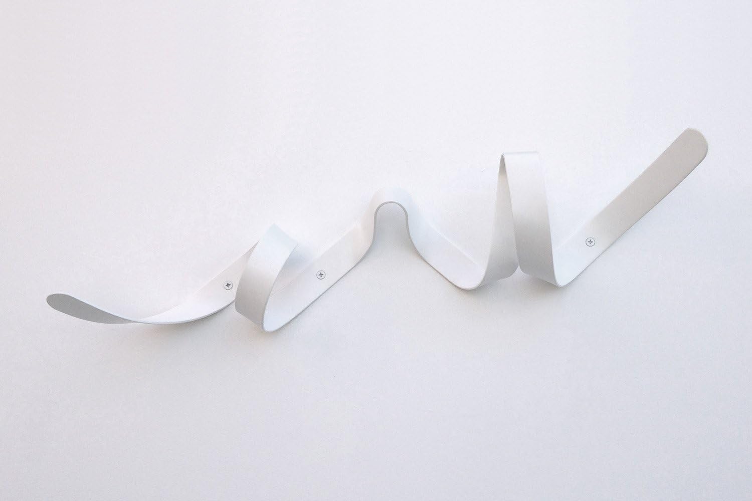Mini Ribbon Coat Rack - White