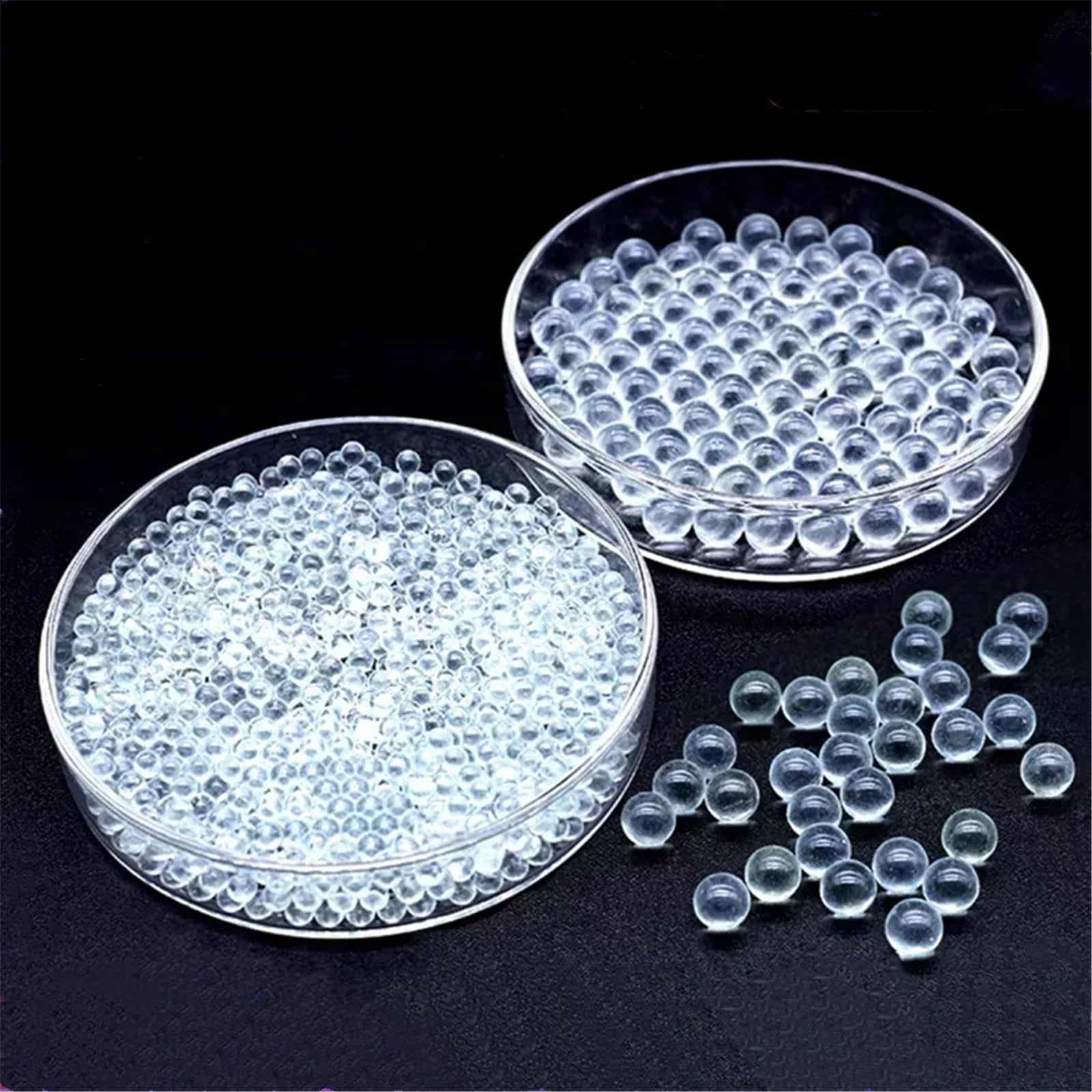 équipement de laboratoire Perles décoratives en verre de haute précision Glass Hoodle for laboratoire, 3/4/5/6/7 mm, for glissières mécaniques, 1000 pièces/sachet(6mm)