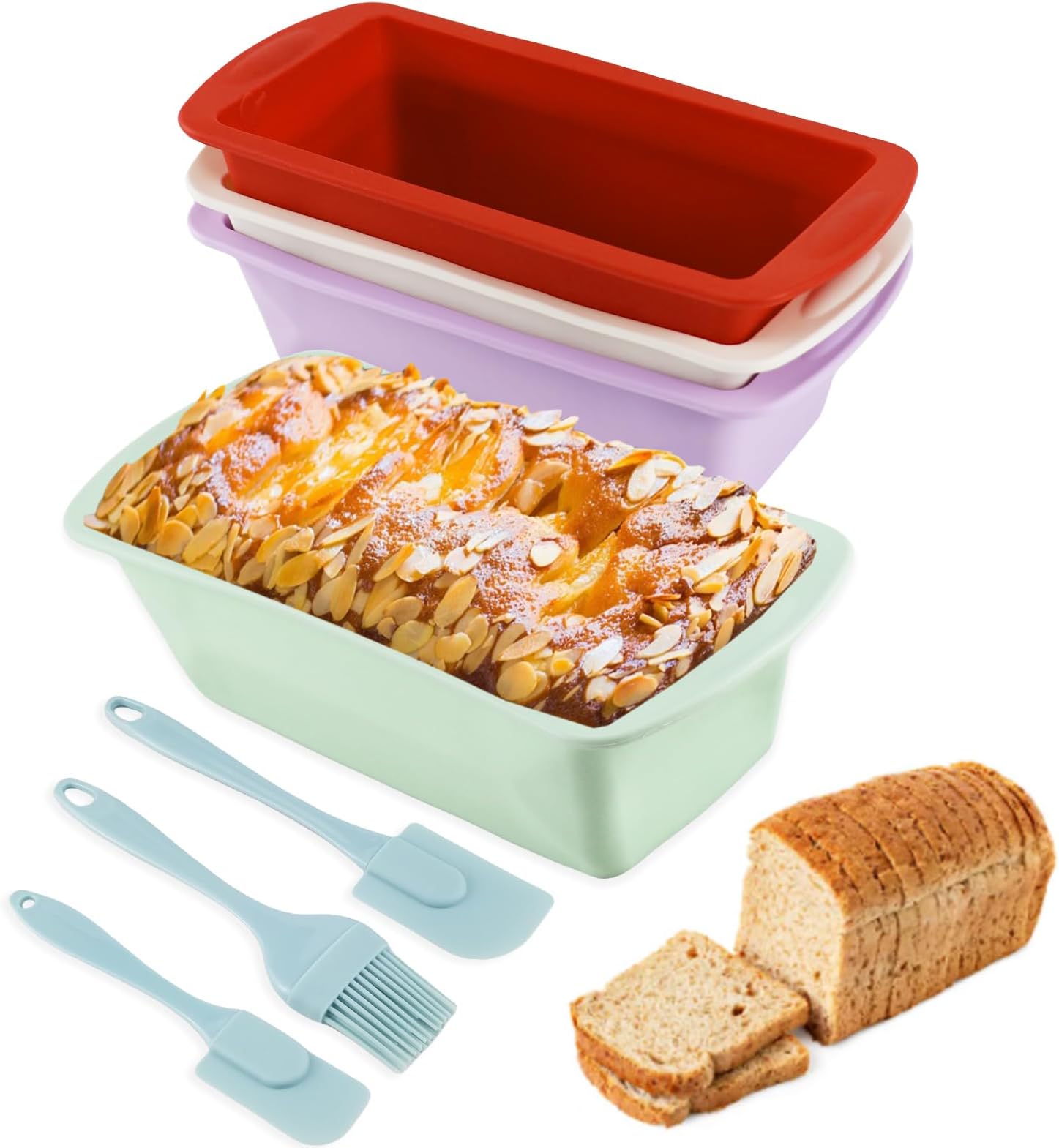 HEMOTON 2er Set Silikon Kuchenformen Hundeknochen - Backformen Für Kreative Kuchen