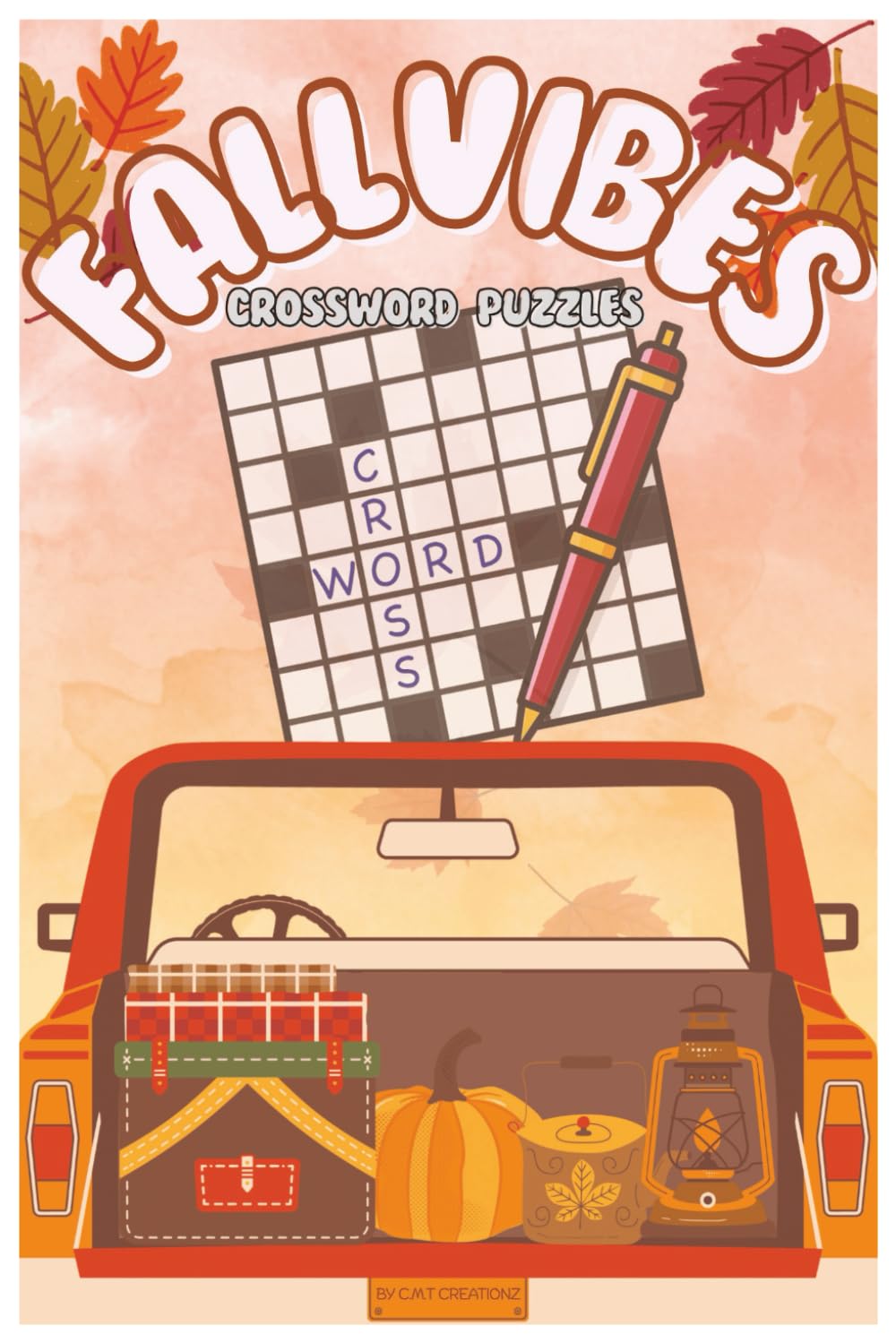 FALL VIBES CROSSWORD PUZZLES: Crossword Puzzles with Easy to Read Print about Fall,Thanksgiving,Autumn and More | 6x9 inches, 120 pages | 50+ Puzzles... Vacations, Holidays and Relaxation