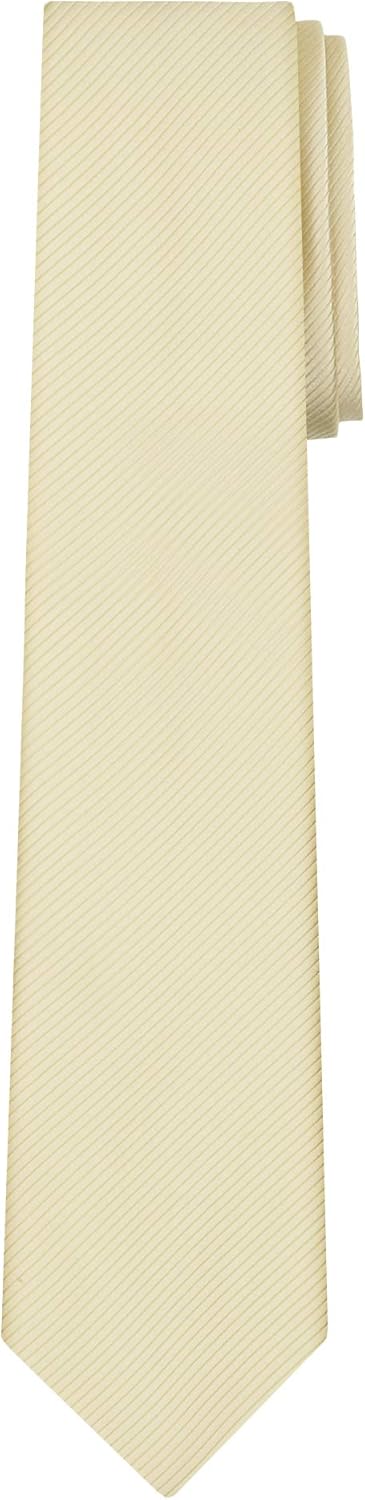 Jacob Alexander Men's Tone on Tone Corded Regular Neck Tie - Image 2