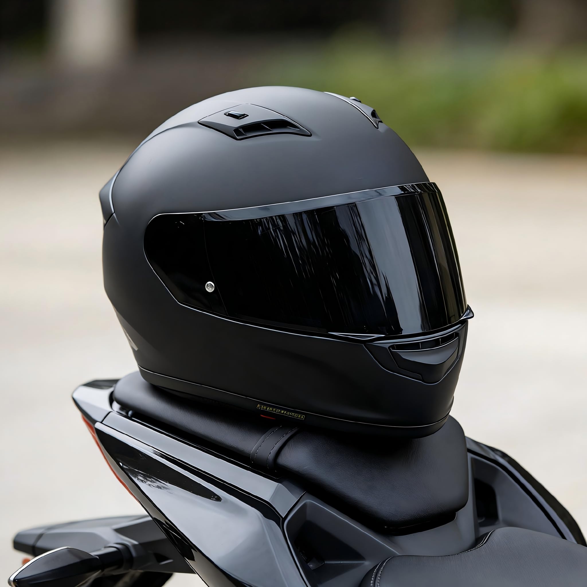 Visera Casco Moto para i90/Hj33/i91,Visera de Lente para Casco Protección contra Viento,Accesorios para Cascos de Moto (Negro)