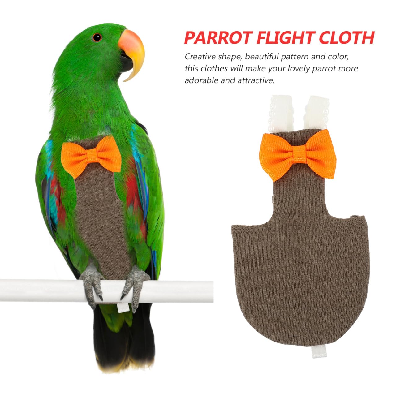 Pannolino Per Uccelli Riutilizzabile E Leggero Vestito Per Pappagallo E Calopsite Pannolino Protettivo Per Uccelli Da Abbigliamento Per Pappagalli E Inseparabili Design Elegante E Facile