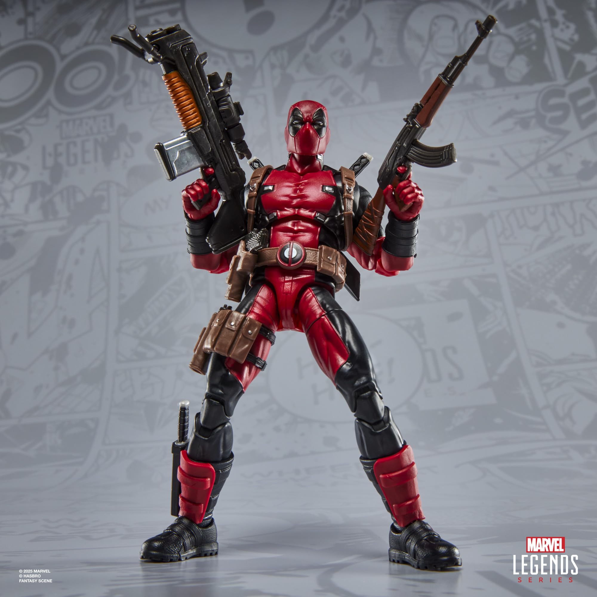Image secondaire de Figurine Deadpool Marvel Legends avec Doop et 24 Accessoires