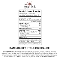 Vista 2 de Guy Fieri Kansas City Style BBQ Sauce - Guy Fieri BBQ Sauce, Kansas City BBQ Sauce, Gluten Free Barbecue Sauces, Kansas BBQ Sauce, Smoky BBQ Sauces