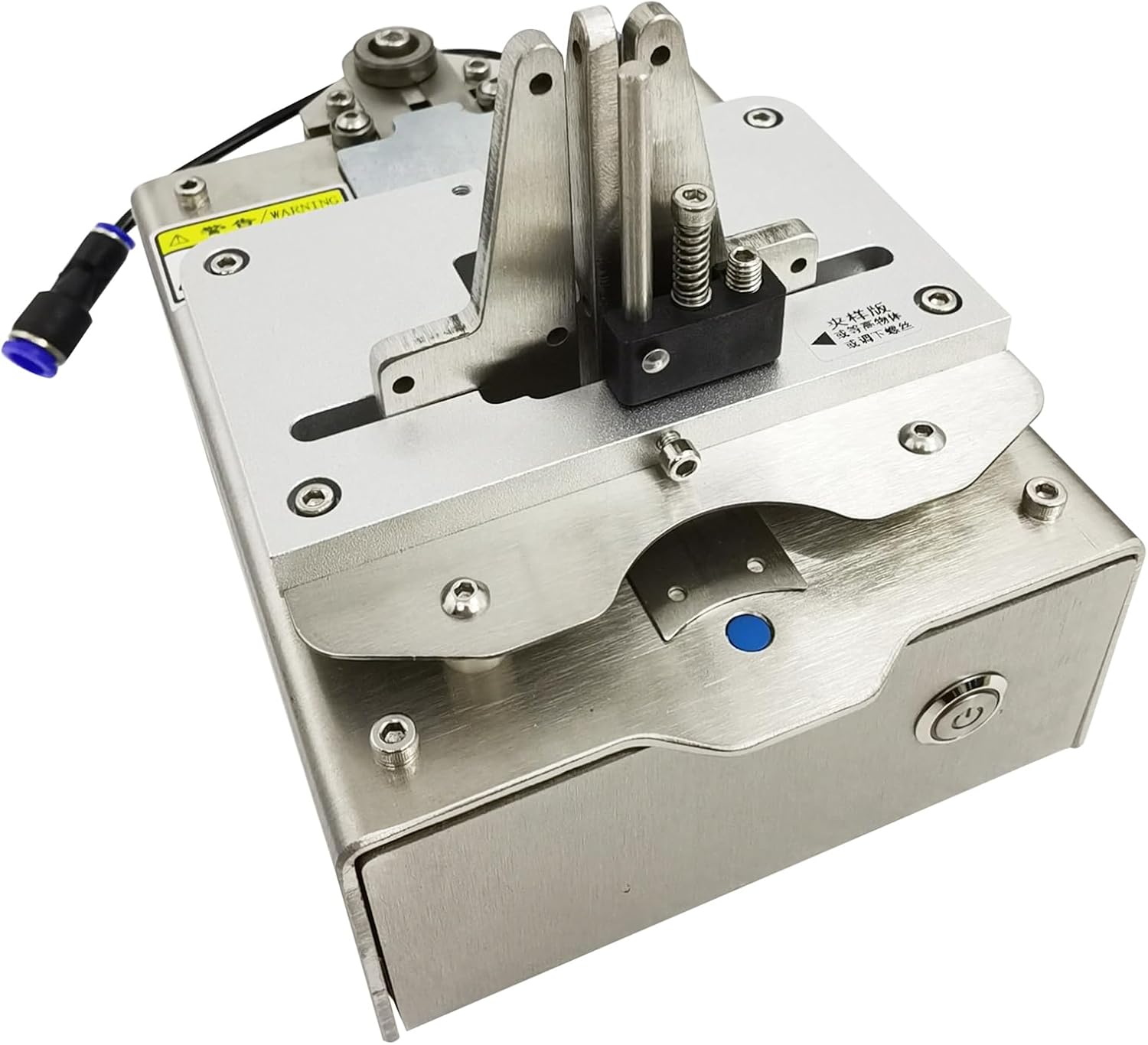 TECHTONGDA Pneumatic Electric Magnet Separator Circular Square Magnet Separator Stepless Speed Control 110V